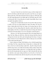 Nâng cao khả năng cạnh tranh của công ty thông tin di động VMS MobiFone trong hội nhập kinh tế quốc tế