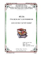 ỨNG DỤNG IIS 7 LÀM WEBSRVER