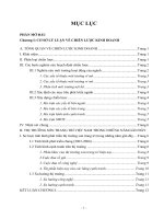 253 Một số giải pháp chiến lược phát triển lĩnh vực sơn trang trí của Công ty TNHH Sơn Jotun Việt Nam đến năm 2010