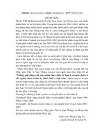 Những giải pháp chủ yếu nhằm thực hiện kế hoạch chuyển dịch cơ cấu ngành kinh tế thời kỳ 2001-2005 ở Việt Nam