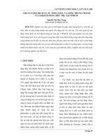 chất lượng dịch vụ và lòng trung thành của khách hàng siêu thị tại tp. Hồ Chí Minh