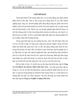 Thực trạng công tác Kế toán tại Công ty Cổ phần Xi măng Tiên Sơn Hà Tây