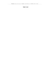 Chuyên đề thực tập tốt nghiệp