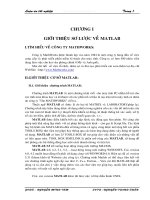 Sơ lược về MATLAB