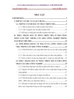 Đầu tư phát triển nhà ở cho công nhân trong các khu công nghiệp Việt Nam thực trạng và giải pháp