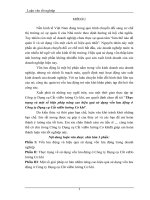 Thực trạng và một số biện pháp nâng cao hiệu quả sử dụng vốn lưu động ở Công ty Dụng cụ Cắt vàĐo lường Cơ khí