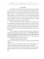 Hạch toán chi phí  sản xuất và tính giá thành sản phẩm xây lắp tại công ty cổ phàn công trình giao thông Thanh Hoá