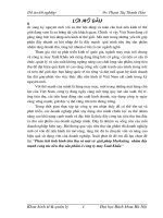 209 Phân tích tình hình tiêu thụ và một số giải pháp marketing nhằm đẩy mạnh công tác tiêu thụ sản phẩm ở Công ty may XK