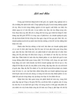 Hoàn thiện hạch toán thành phẩm và tiêu thụ thành phẩm tại Công ty Da giầy Hà Nội