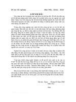 Lập quy trình công nghệ, khuôn và đồ gá để sản xuất ra tai sau xe YAZ