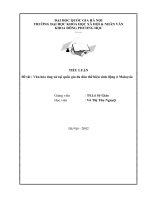 Văn hóa ứng xử tại quốc gia đa dân thể hiện sinh động ở Malaysia