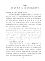 Khái quát về sở giao dịch ngân hàng NHCT - VN