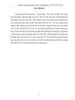 những quy định của pháp luật Việt Nam về vấn đề nhượng quyền thương mại