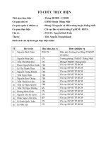 Hiện trạng chất lượng môi trường và công tác quản lý môi trường huyện thống nhất