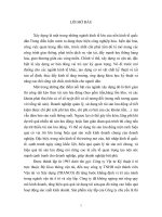 Nâng cao hiệu quả sử dụng tài sản lưu động tại công ty TNHH một thành viên Vận tải và Xây dựng