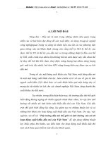 Thị trường dầu mỏ thế giới và ảnh hưởng của nó tới hoạt động xuất khẩu dầu mỏ của Việt Nam