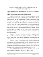 GIẢI PHÁP VÀ MỘT SỐ KIẾN NGHỊ CHO VẤN ĐỀ TIÊU THỤ SẢN PHẨM CỦA CÔNG TY VẬT TƯ VẬN TẢI XI MĂNG VIỆT NAM