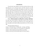 Thiết kế cấp điện cho xã Hồng Thái -An Dƣơng - Hải Phòng