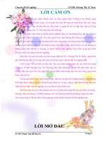 Kế toán chi phí sản xuất và giá thành sản phẩm tại công ty TNHH Quảng cáo và Thương Mại Hải Đường