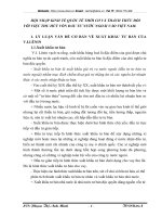 HỘI NHẬP KINH TẾ QUỐC TẾ THỜI CƠ VÀ THÁCH THỨC ĐỐI                               VỚI VIỆC THU HÚT VỐN ĐẦU TƯ NƯỚC NGOÀI VÀO VIỆT NAM