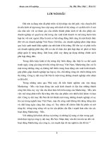 208 Hoàn thiện Marketing mix sản phẩm dệt may của Công ty dệt may Hà Nội