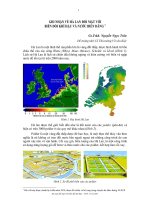 ghi nhân về Hà Lan đối mặt với biến đổi khí hậu và nước biển dâng