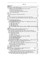 308 Một số giải pháp nhằm hoàn thiện hoạt động marketing bán lẻ tại Công ty thương mại Hà Nội