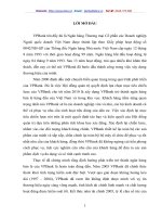 Một số giải pháp phát triển các dịch vụ ngân hàng tại VPBank