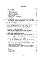 nâng cao chất lượng đội ngũ giáo viên trường THPT bình thuận - thuận châu - Sơn la