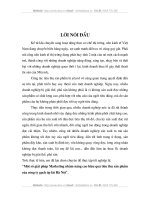 Một số giải pháp Marketing nhằm nâng cao hiệu quả tiêu thụ sản phẩm của công ty gạch ốp lát Hà Nội