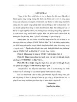 Hạch toán chi phí sản xuất, tính giá thành sản phẩm tại công ty TNHH Thiết bị điện Việt Á