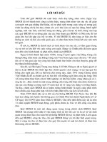 Một số giải pháp, kiến nghị nhằm khắc phục khó khăn và nâng cao hiệu quả công tác thu,, chi BHXH tại Huyện Tứ Kỳ