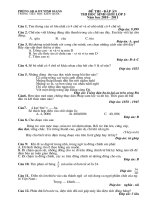 Đề thi và đáp án thi học sinh giỏi lớp 5