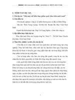 Dự án Nhà máy chế biến thực phẩm sạch, khu chăn nuôi xanh