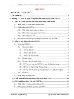 Một số giải pháp nhằm nâng cao hiệu quả huy động vốn của Chi nhánh Ngân hàng Nông ngiệp và Phát triển Nông thôn huyện Thuận Châu, tỉnh Sơn La