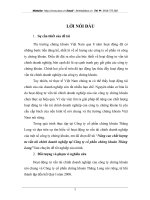 Nâng cao chất lượng tư vấn tài chính doanh nghiệp tại Công ty cổ phần chứng khoán Thăng Long