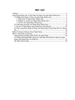 Giải pháp nâng cao lượng tín dụng tại Ngân hàng Công thương khu vực Đống Đa