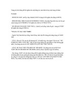 Trạng từ nói chung và trạng từ đặc biệt very