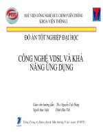 CÔNG NGHỆ VDSL VÀ KHẢ NĂNG ỨNG DỤNG