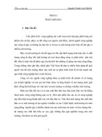 xử lý nước thải công nghiệp chế biến rượu