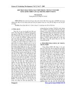 ghi nhận hoạt động mặt trời trong tháng 9 năm 2005 bằng kính thiên văn