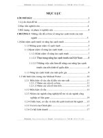 Năng lực cạnh tranh của ngành dệt May Việt Nam trong bối cảnh Việt Nam trở thành thành viên của WTO