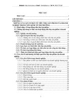 Giải pháp đẩy mạnh hoạt động tiêu thụ sản phẩm tại Công ty cổ phần thuốc thú y TWI