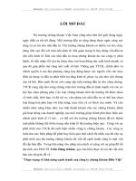 Thực trạng về khả năng cạnh tranh cua công ty chứng khoán Biển Việt