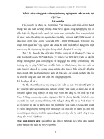 Tiềm năng phát triển ngành công nghiệp sản xuất xe máy tại Việt Nam