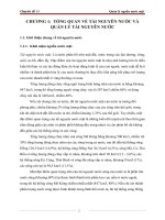 TÀI NGUYÊN NƯỚC VÀ QUẢN LÝ TÀI NGUYÊN NƯỚC