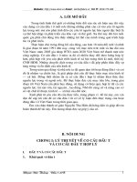 Các giải pháp nhằm đổi mới cơ cấu đầu tư trong hoạt động đầu tư ở nước ta trong thời gian tới
