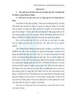 mối quan hệ giữa thỏa ước lao động tập thể với pháp luật lao động và hợp đồng lao động