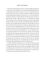 Tội trộm cắp tài sản và thực tiễn xét xử tội phạm này tại địa phương nơi sinh viên thực tập