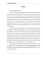 628 Giải pháp nhằm nâng cao hiệu quả sử dụng và phát triển nguồn nhân lực tại Khách sạn Sông Nhuệ